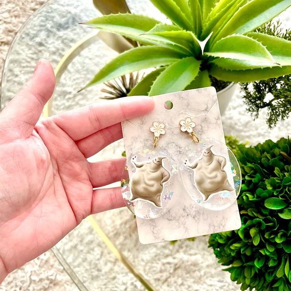 Oogie Boogie Acrylic Dangle Earrings - Picture 4 of 5